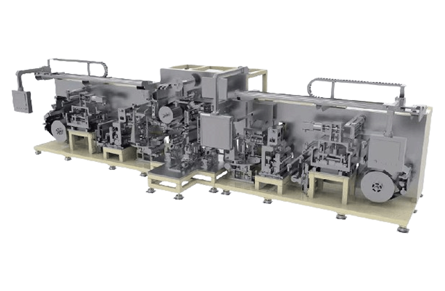 In-Line Notching to Z-Stacking